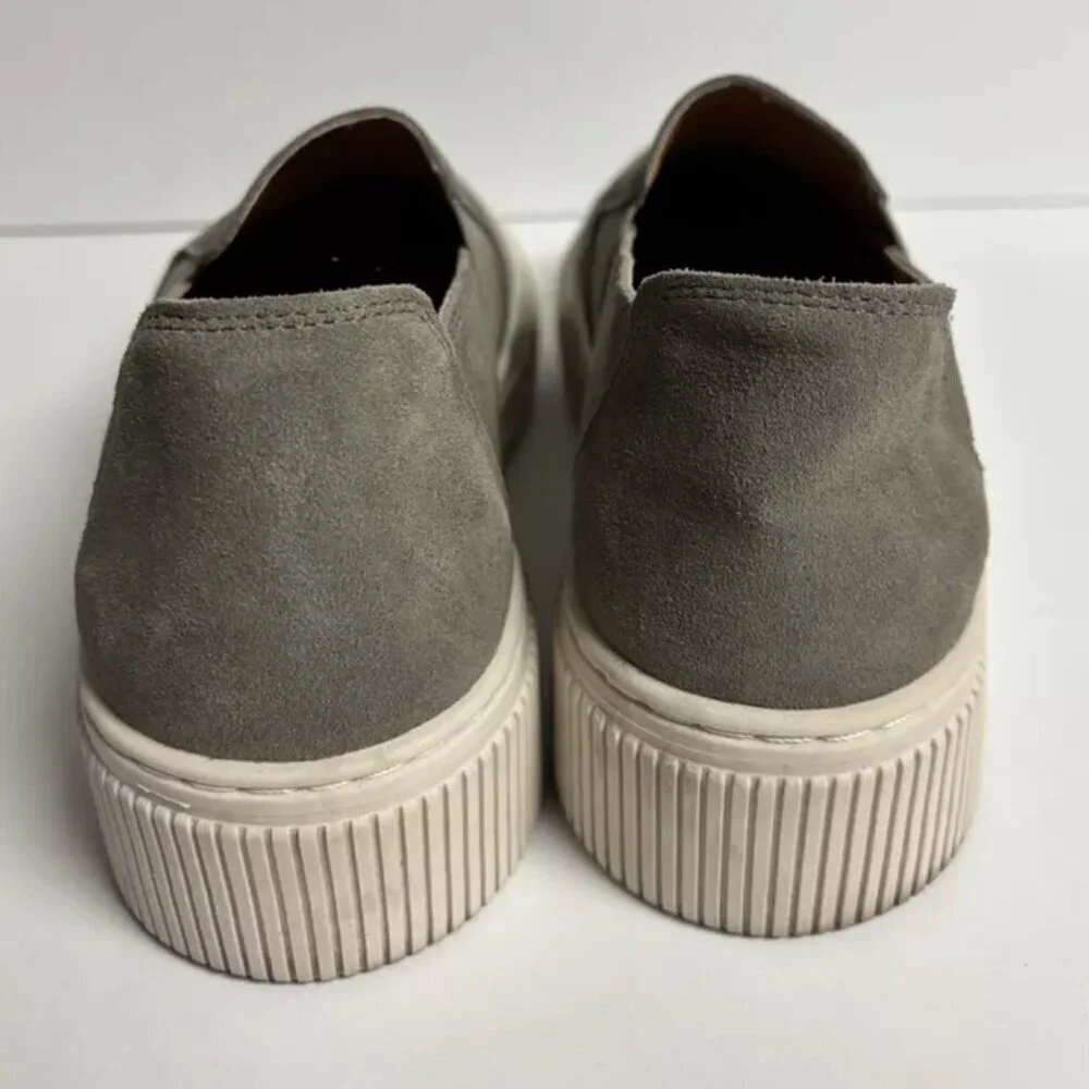 Crown Vintage Women’s Marlenna, Gray Slip-On Shoes, Size 10 M
